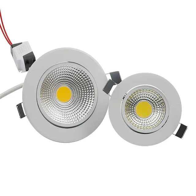 Super lumineux Dimmable Led Downlight COB lampe 3w 5w 7w… – vue 6