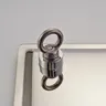 Pommeau de douche carré avec finition chromée – vue 4