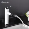 Robinet de lavabo de salle de bains blanc – vue 4