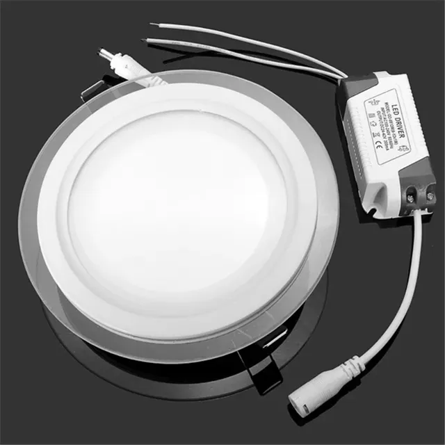 Panneau lumineux LED à intensité variable panneau rond… – vue 2