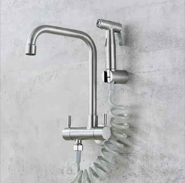 Planspray froid horizontal ensemble buse de bidet double… – vue 2