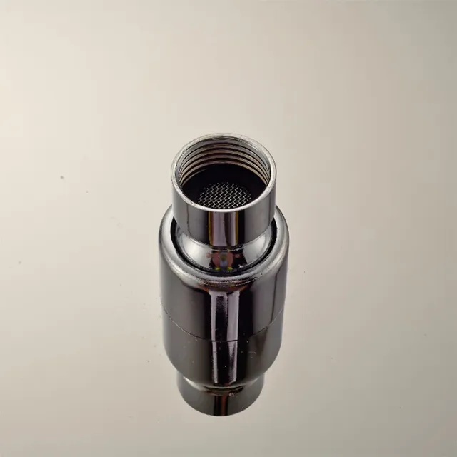 Pommeau de douche carré avec finition chromée – vue 6