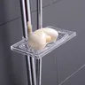 Barre coulissante de douche réglable avec porte-savon – vue 6