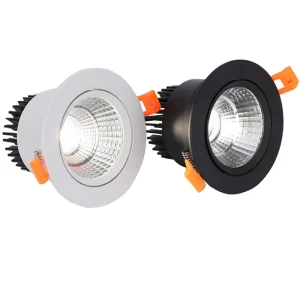 Spot Lumineux LED Circulaire Encastrable avec Technologie COB, Éclairage d’Nik, Luminaire Décoratif de Plafond, 3/5/7/9/12/15W, 110/220V Spot Lumineux LED Circulaire Encastrable avec Technologie COB, Éclairage d’Nik, Luminaire Décoratif de Plafond, 3/5/7/9/12/15W, 110/220V