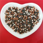 Pommeau de douche perles de remplacement Purification de l&rsquo;eau perles minérales Ions négatifs boules en céramique pour filtre pomme de douche Spray