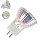 Ampoule LED Mr11 COB à intensité variable, 35mm de diamètre, 5W 7W 9W 220V 110V, Mini COB lumineuse, ampoule de projecteur Mr11, lampe de Base GU4.0