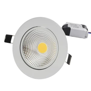 Super lumineux Dimmable Led Downlight COB lampe 3w 5w 7w 12w encastré spots ampoules intérieur maison