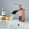 Mitigeur lavabo cascade monocommande laiton cuivré… – vue 2