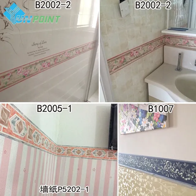 Autocollant à motif de bordure auto-adhésif en PVC – vue 5