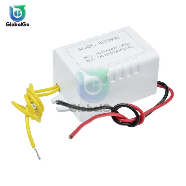 Convertisseur de tension AC 110-220V à DC 12V 300mA – vue 3