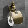 Ensemble accessoires salle bains muraux bronze laiton… – vue 2