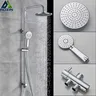 Colonne douche murale thermostatique chrome…