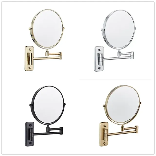 Miroir de maquillage miroirs de salle de bain en laiton… – vue 6