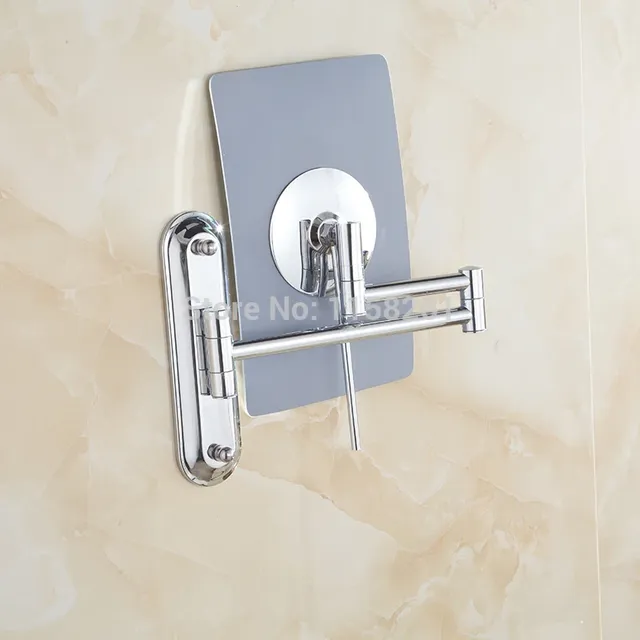 Miroirs de bain pliants en laiton chromé – vue 6