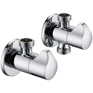 Valve murale de douche en laiton mâle G1/2 « , robinet d&rsquo;angle de bain, accessoires d&rsquo;eau à deux voies, AG888