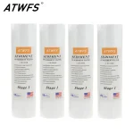 ATWFS filtre purificateur d&rsquo;eau 5 microns 4×10 « ppf filtre sédiments cartouche de filtre à eau (4 pièces) pré-filtres d&rsquo;aquarium