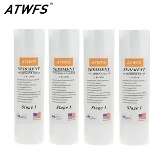 ATWFS filtre purificateur d'eau 5 microns 4x10 "ppf filtre sédiments…