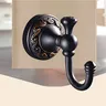 Ensemble de quincaillerie de bain mural noir moderne – vue 2