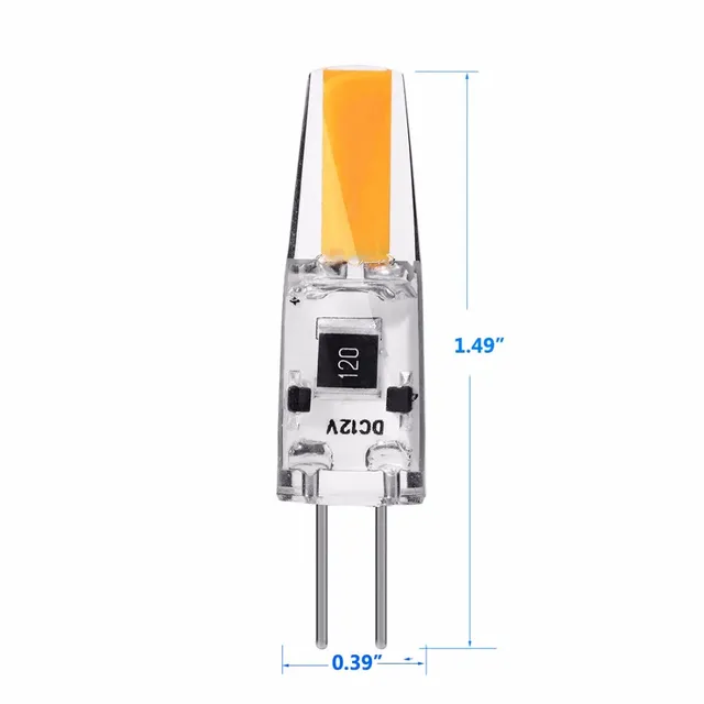 Ampoule LED COB à Intensité Variable pour Lustre – vue 3