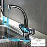 Robinet thermostatique évier cuisine laiton chromé… – vue 3