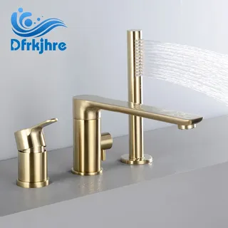 Ensemble de baignoire à double fonction monté sur le pont