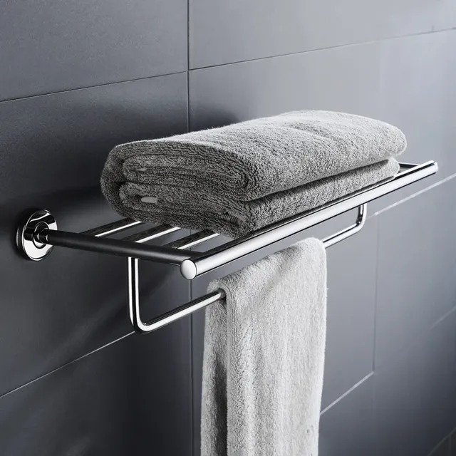 Ensemble accessoires bains muraux acier inoxydable… – vue 3