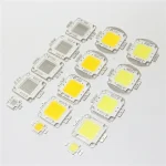 Lampe LED haute puissance 10W 20W 30W 50W 100W, blanc/blanc chaud/RGB, SMD, puce de lumière pour projecteur