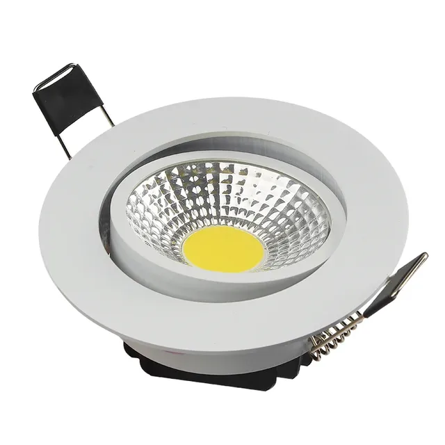 Super lumineux Dimmable Led Downlight COB lampe 3w 5w 7w… – vue 5