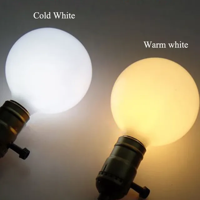 Ampoule LED blanche lait pour décoration de mariage – vue 3