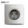 WallSub-Plaque en aluminium gris argenté L6 – vue 1