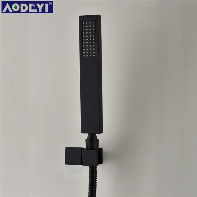 Robinets thermostatiques en laiton noir – vue 6