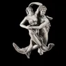 Ensemble accessoires salle bain mural baroque romantique… – vue 3