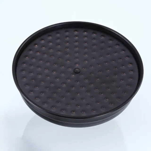 Colonne douche murale pluie grand pommeau rond perforé… – vue 6