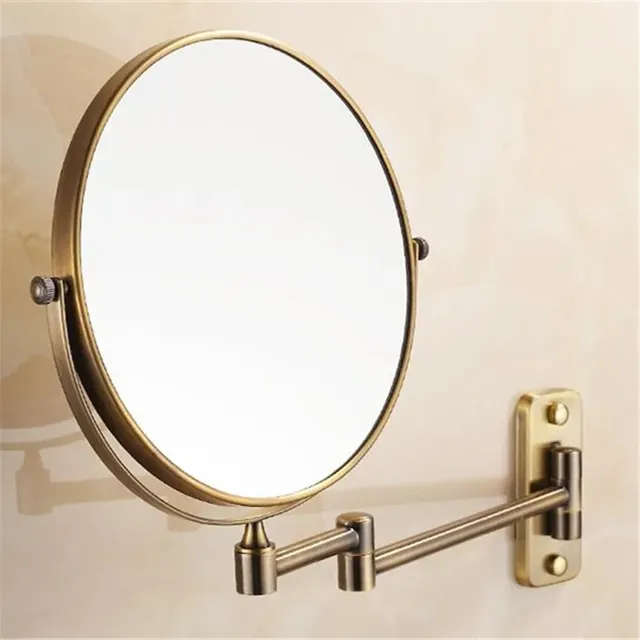 Miroir de maquillage miroirs de salle de bain en laiton… – vue 2