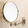Miroir de maquillage miroirs de salle de bain en laiton… – vue 2