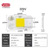 Projecteur SMD COB AC 220V DOB – vue 2