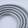 Flexible douche 150cm acier inoxydable chrome spiralé… – vue 2
