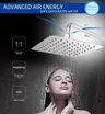 Pommeau douche pluie carrée ultra mince acier inoxydable… – vue 4