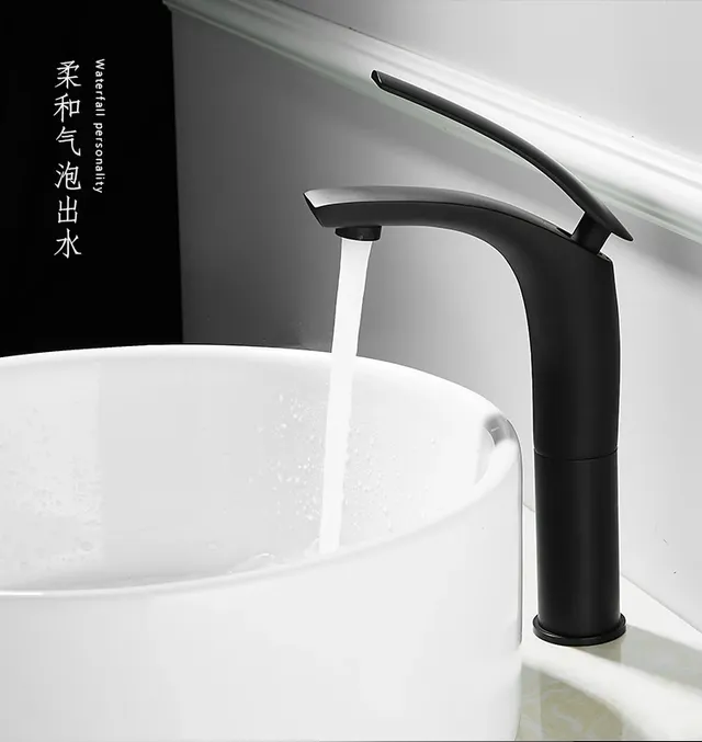 Robinet de lavabo en laiton massif – vue 5