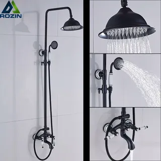 Ensemble de douche de luxe avec douchette à main
