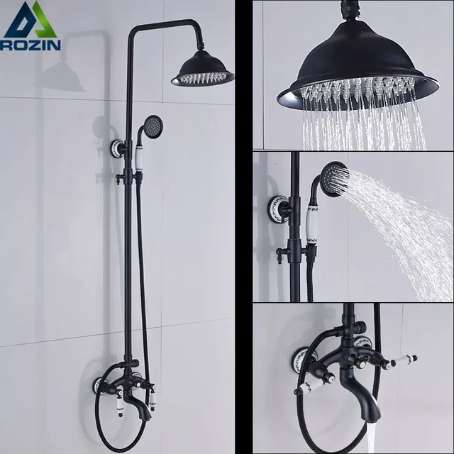 Ensemble de douche de luxe avec douchette à main