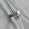 Colonne douche murale thermostatique chrome pluie plate… – vue 3
