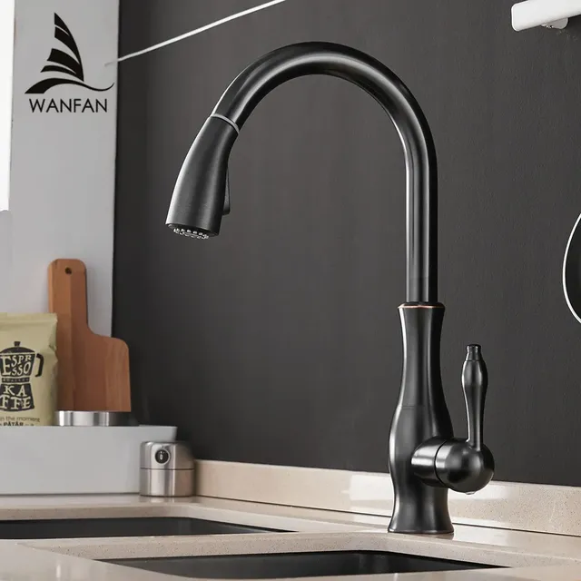 Robinets de cuisine argent poignée unique robinet de… – vue 3