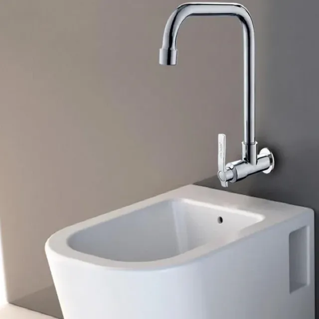 Robinet cuisine mural pivotant rotatif 360 degrés… – vue 3