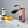 Mitigeur lavabo cascade monocommande laiton cuivré… – vue 3