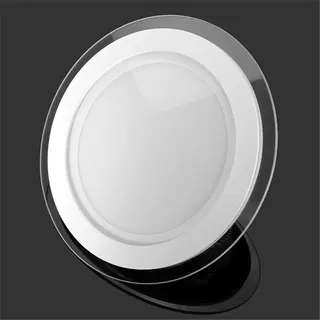 Panneau lumineux LED à intensité variable panneau rond en verre…
