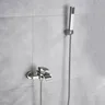 Système de douche mural avec bec – vue 5