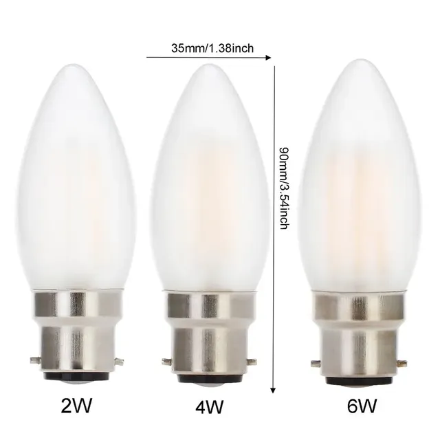 Ampoules LED Edison à baïonnette B22 – vue 3