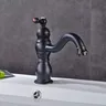 Robinet de lavabo en Nickel brossé à poignée unique – vue 6