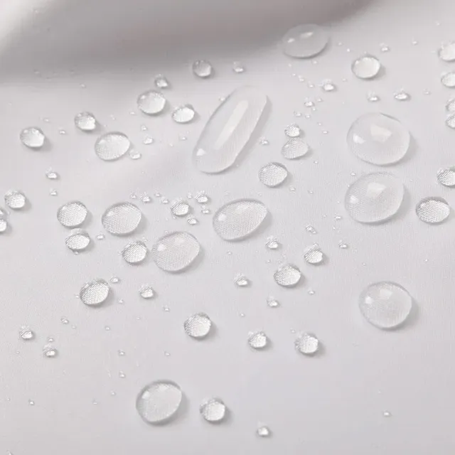 Rideaux de douche blancs imperméables épais solides… – vue 2